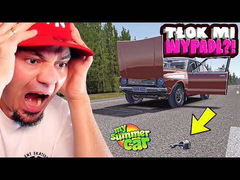🚘 WYLECIAŁ MI TŁOK! TUNING SATSUMY POSZEDŁ ŹLE! w *MY SUMMER CAR*! | My Summer Car #92