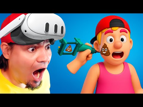 💇 ZROBIŁEM NAJGORSZE TATUAŻE Z KUP4, W VR! (Shave & Stuff)