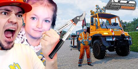 Sadzenie z Lilką drzew w NIEMIECKICH WSIACH 🤩 Straßenmeiseter Simulator 2