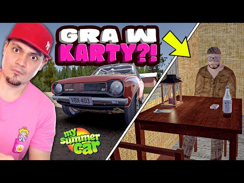 🚘 ANDŻELIKA W CIĄŻY A JA GRAM W KARTY! w *MY SUMMER CAR*?! | My Summer Car #96