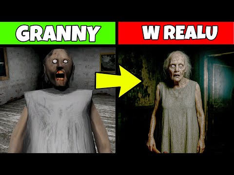 🧑‍👵 Postaci z GRANNY i SLENDRINA, ale w PRAWDZIWYM ŚWIECIE!