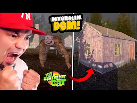 🚘 WYGRAŁEM DOM OD PANA ŚWINKI! w *MY SUMMER CAR*?! | My Summer Car #99