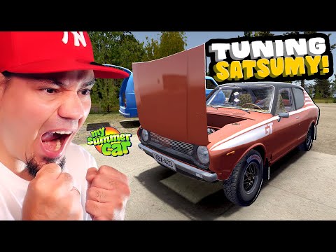 🚘 TUNING SATSUMY! NOWA CHŁODNICA! w *MY SUMMER CAR*?! + KONKURS | My Summer Car #100