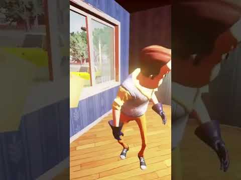 HE RAN ITO MY HOUSE #viralvideo #juniorsky #dizowskyy #helloneighbor #tinybuildgames #nostalgia