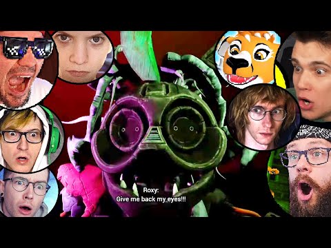 ROXY REAKCJE YOUTUBERÓW w FNAF RUIN ADMIROS, JUNIORSKY, SharikanVR