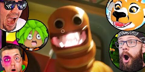 REAKCJE YOUTUBERÓW na MORDERCZĄ DŻDŻOWNICĘ w JOYVILLE ADMIROS, SharikanVR, Juniorsky