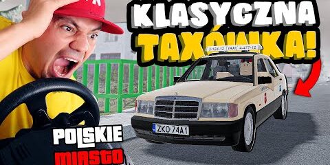 🚕 Praca na TAXÓWCE w *POLISH CAR DRIVING* *wydalem 500 Bobuxów* | Roblox Polish Car Driving