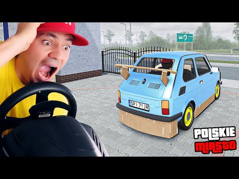 🚕 TUNING MALUCHA W PCD *wygląda na 700 koni mechanicznych*! | Roblox Polish Car Driving