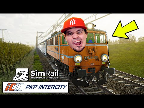 🚆 PKP INTERCITY jedzie przez MGŁE *Kraków Główny* DO *Sędziszów* XXXXXL ODCINEK *prawie cała trasa*