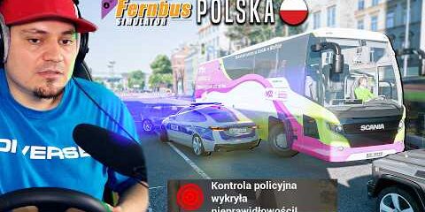 🚌 MOJA POLICYJNA KONTROLA MODLINBUSEM DO WARSZAWY! | Fernbus Simulator