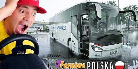 🚌 JADĘ W DESZCZU DO ŁODZI! jak wariat | Fernbus Simulator