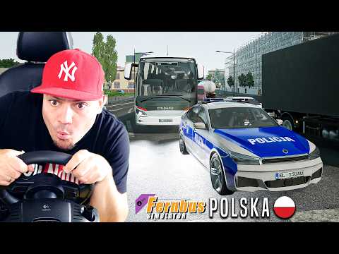 🚌 UKRADŁEM POLICJE I MOGĘ NIĄ JEŻDZIĆ ZAMIAST SINDBADEM?! | Fernbus Simulator
