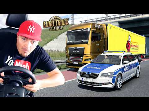 🚛 MOJA POLICYJNA KONTROLA BIEDRONKOWEJ CIĘŻARÓWKI! | EuroTruck Simulator 2